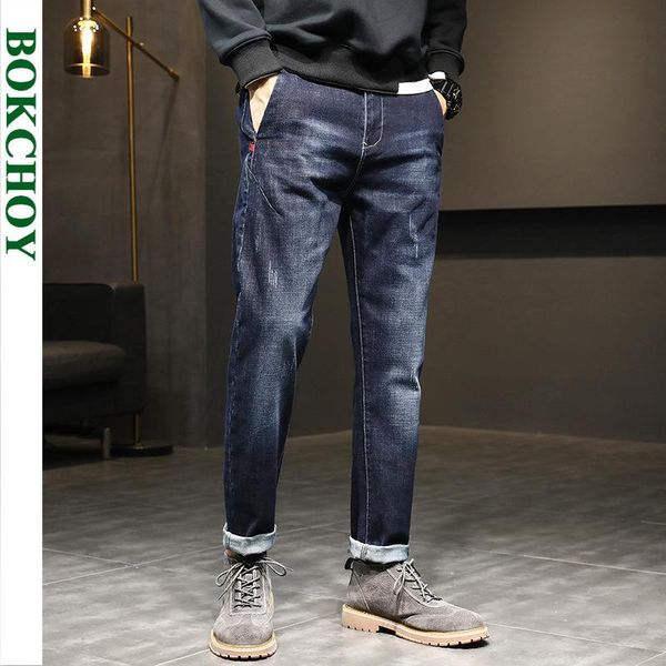 2021 spring new male jeans wild trend handsome loose japanese loose straight-leg youth pant 8605, Blue
2021 spring new male jeans wild trend handsome loose japanese loose straight-leg youth pant 8605, Blue