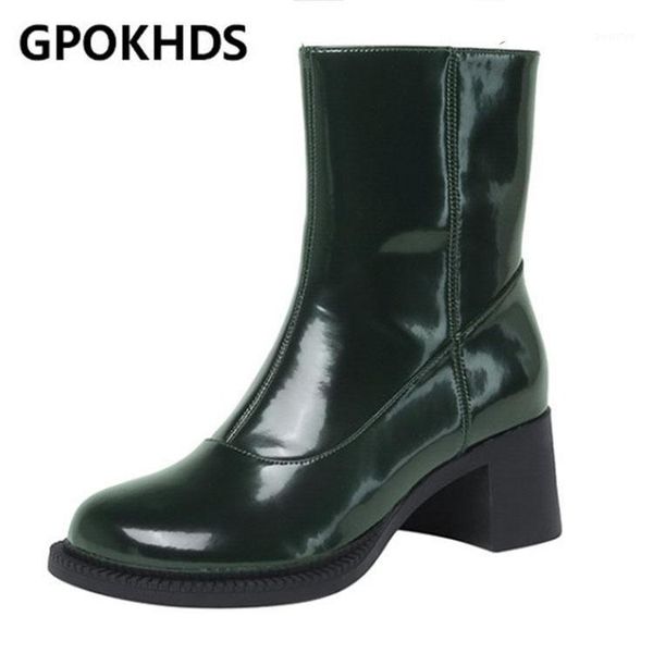 boots gpokhds 2021 women soft ankle patent leather zippers winter short plush round toe high heels women1, Black
boots gpokhds 2021 women soft ankle patent leather zippers winter short plush round toe high heels women1, Black