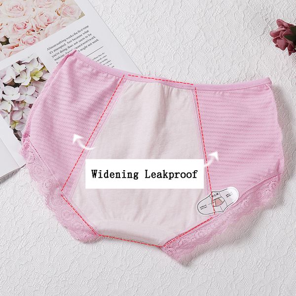 women underwear dropshipping leak proof menstrual panties physiological pants comfort cotton lace solid color mid rise briefs, Black;pink
women underwear dropshipping leak proof menstrual panties physiological pants comfort cotton lace solid color mid rise briefs, Black;pink