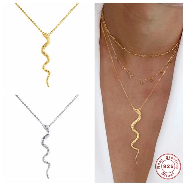 aide 925 sterling silver gold snake pendant necklace women luxury long chain animal special rock punk jewelry european statement
aide 925 sterling silver gold snake pendant necklace women luxury long chain animal special rock punk jewelry european statement