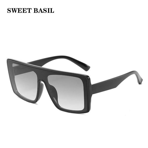 sweet basil 2020 new oversized sunglasses women men vintage square sun glasses female gradient eyeglasses shades mirror uv400, White;black
sweet basil 2020 new oversized sunglasses women men vintage square sun glasses female gradient eyeglasses shades mirror uv400, White;black