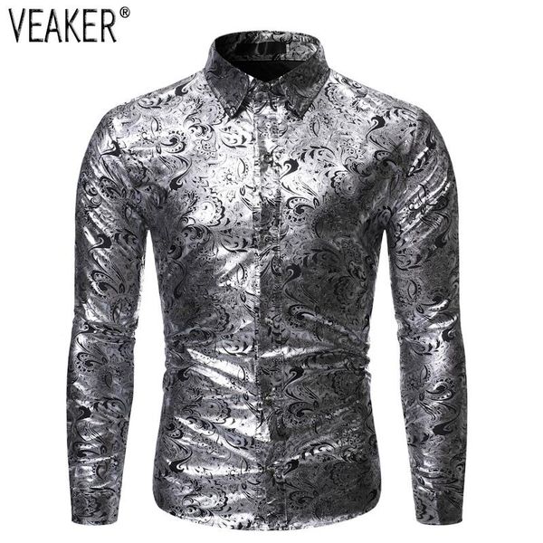 2021 new men's silk satin floral printed shirt male long sleeve slim fit print casual shirts male party nightclub shiny, White;black
2021 new men's silk satin floral printed shirt male long sleeve slim fit print casual shirts male party nightclub shiny, White;black