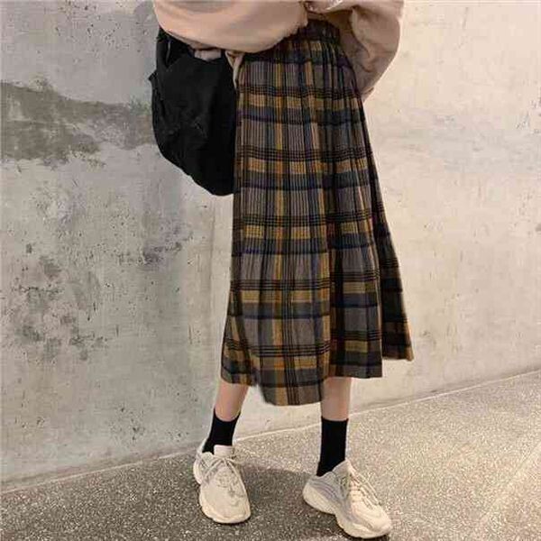 woman skirts plaid pleated skirt for women autumn and winter skirt high waist pleated faldas jupe, Black
woman skirts plaid pleated skirt for women autumn and winter skirt high waist pleated faldas jupe, Black