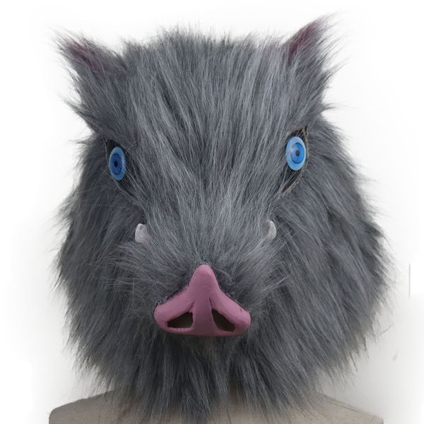 costume accessories anime demon slayer hashibira mask cosplay inosuke latex wild boar masks with fur helmet halloween costume party carnival, Silver
costume accessories anime demon slayer hashibira mask cosplay inosuke latex wild boar masks with fur helmet halloween costume party carnival, Silver