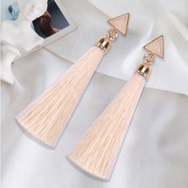 new fashion charm boho long geometric tassel drop earrings for women girls party vintage ethnic multicolor earring jewelry gifts, Silver
new fashion charm boho long geometric tassel drop earrings for women girls party vintage ethnic multicolor earring jewelry gifts, Silver