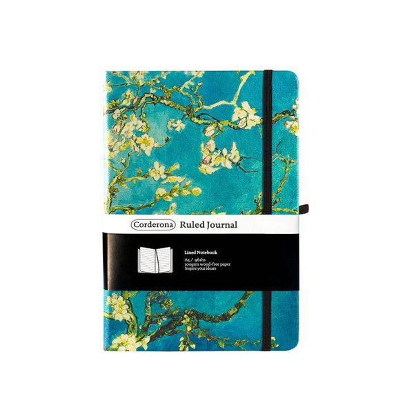 notepads a5 hard cover van gogh blossoming almond tree classic ruled notebook elastic band lined journal diary, Purple;pink
notepads a5 hard cover van gogh blossoming almond tree classic ruled notebook elastic band lined journal diary, Purple;pink