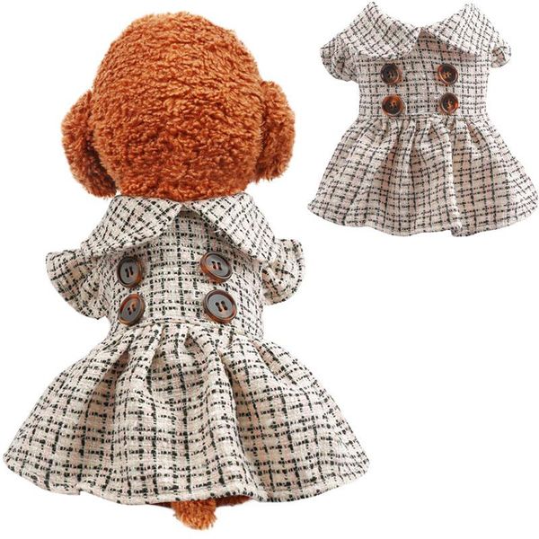 plaid dog jacket pink pet clothes knitted sweater flying sleeve puppy coat matching outfits princess clothing for dogs apparel l
plaid dog jacket pink pet clothes knitted sweater flying sleeve puppy coat matching outfits princess clothing for dogs apparel l
