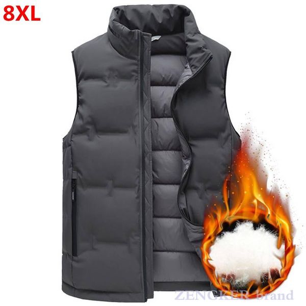 autumn winter new men's plus size down vest plus size fashion casual stand-up collar down vest jacket 8xl 7xl, Black
autumn winter new men's plus size down vest plus size fashion casual stand-up collar down vest jacket 8xl 7xl, Black