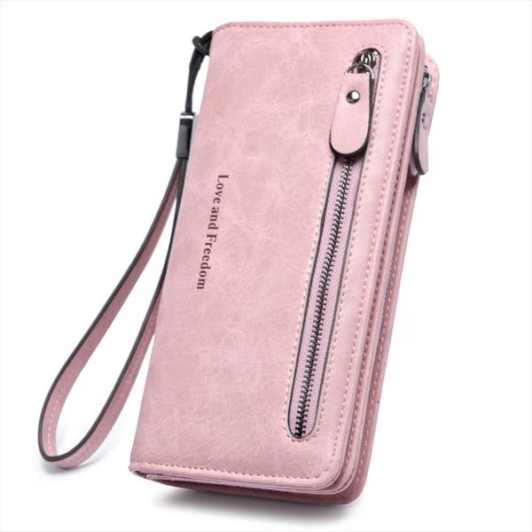 wallet female pu leather wallet leisure purse pink style bifold women wallets long coin purse zip clutch carteras, Red;black
wallet female pu leather wallet leisure purse pink style bifold women wallets long coin purse zip clutch carteras, Red;black
