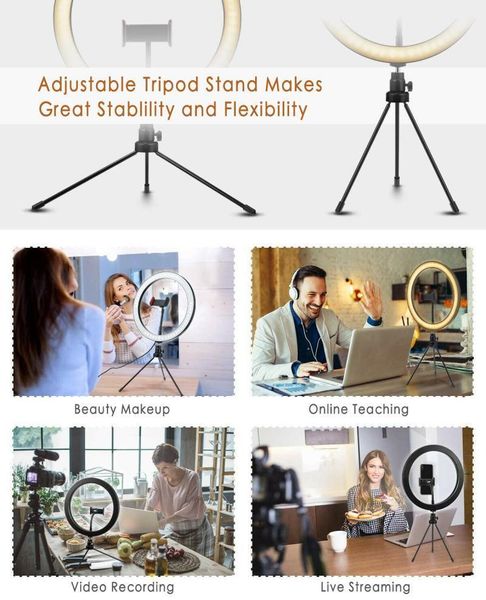 2020led ring light dimmable lighting kit phone selfie tripod makeup live lamp ring light p led camera fill with tripod1
2020led ring light dimmable lighting kit phone selfie tripod makeup live lamp ring light p led camera fill with tripod1