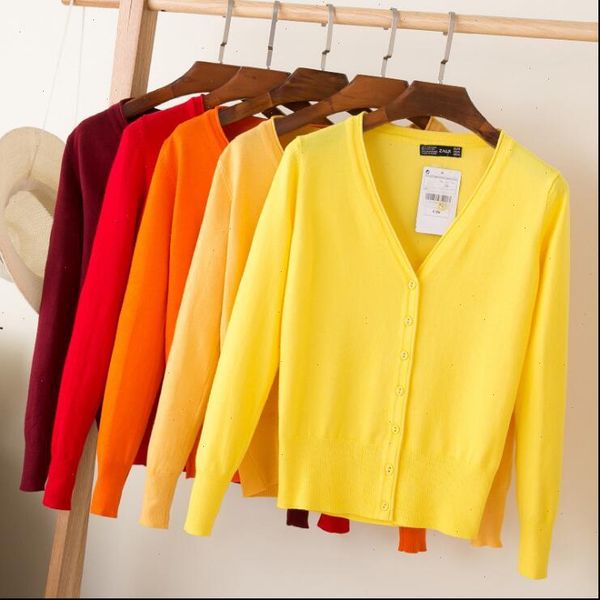 28 colors knitted cardigans spring autumn cardigan women casual long sleeve v neck solid women sweater coat, White;black
28 colors knitted cardigans spring autumn cardigan women casual long sleeve v neck solid women sweater coat, White;black