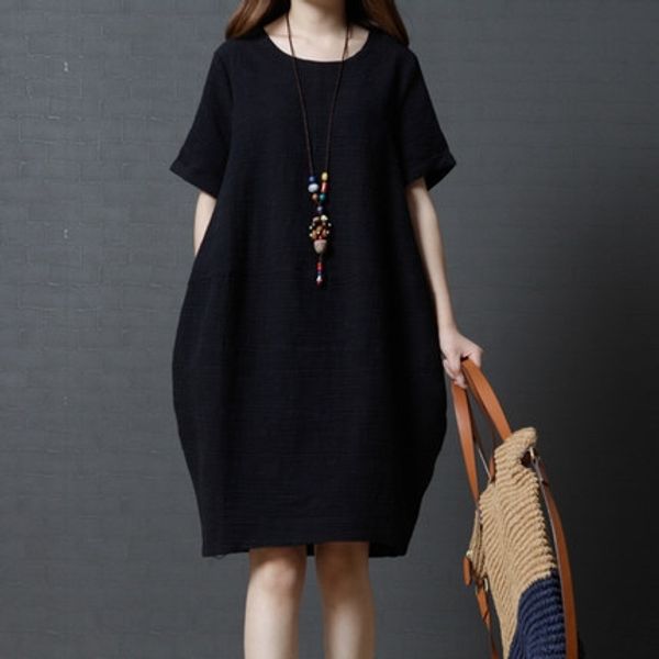summer new 2020 korean style loose large size women's clothing fashion cotton linen cotton and linen skirtshort skirt skirtsolid color, Black;gray
summer new 2020 korean style loose large size women's clothing fashion cotton linen cotton and linen skirtshort skirt skirtsolid color, Black;gray