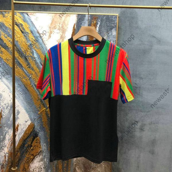 2021 summer new mens designer luxury t shirts womens splice the rainbow print t shirt cotton letter print t-shirt casual tshirt tee, White;black
2021 summer new mens designer luxury t shirts womens splice the rainbow print t shirt cotton letter print t-shirt casual tshirt tee, White;black