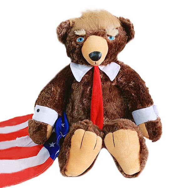 62cm donald trump bear plush toy animal usa president plush american flag toys for children lovely gift y200723
62cm donald trump bear plush toy animal usa president plush american flag toys for children lovely gift y200723