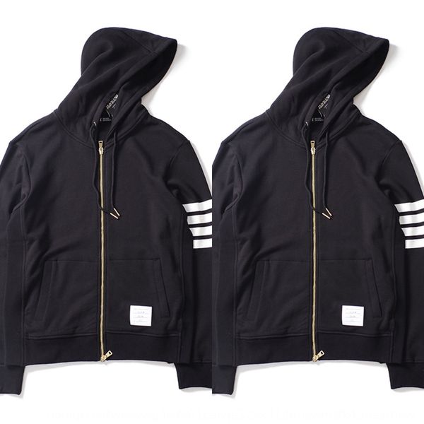 new autumn winter tb same color woven striped pattern cardigan hoodie set pure cotton sweater couple's coat hoodiehoodie hoodiecoat pan, Black
new autumn winter tb same color woven striped pattern cardigan hoodie set pure cotton sweater couple's coat hoodiehoodie hoodiecoat pan, Black