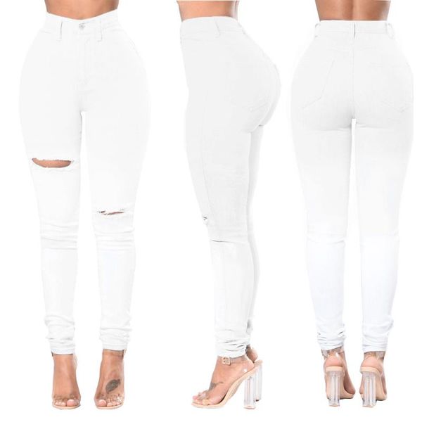 women's jeans ripped for women high waisted skinny hole white stretch slim pants ankle length pencil plus size, Blue
women's jeans ripped for women high waisted skinny hole white stretch slim pants ankle length pencil plus size, Blue