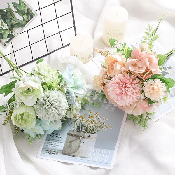 nordic artificial flower rose holding wedding bouquet silk flower for home party table decoration fall decorations fake
nordic artificial flower rose holding wedding bouquet silk flower for home party table decoration fall decorations fake