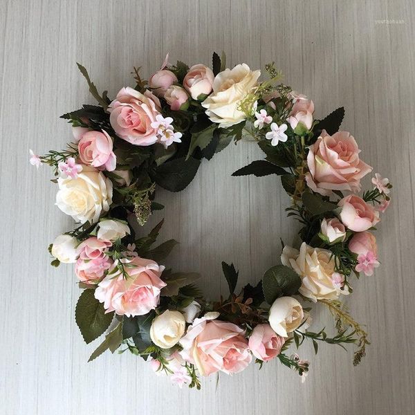 decorative flowers & wreaths 13 inch floral wreath artificial silk rose flower for hanging wall window decor wedding door festivals decorati
decorative flowers & wreaths 13 inch floral wreath artificial silk rose flower for hanging wall window decor wedding door festivals decorati