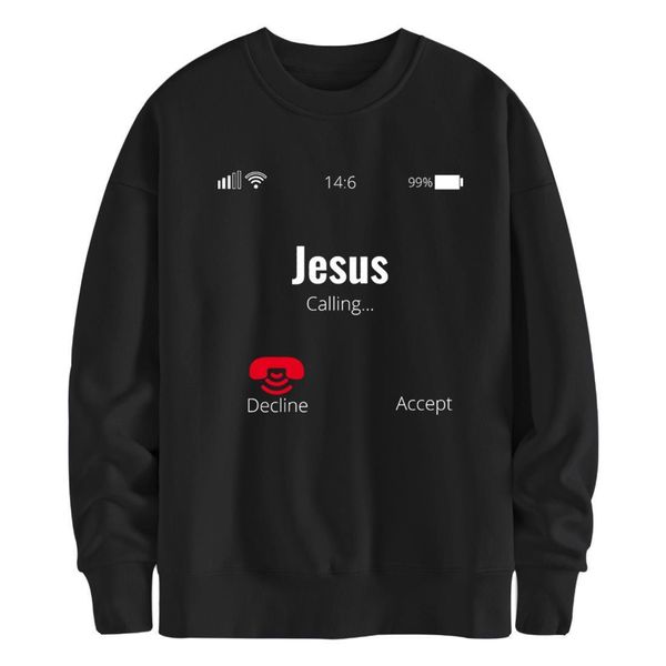 иисус звонит флис мужские толстовки толстовки 2021 новое поступление hoody harajuku осенние пуловеры черный молетон masculino, Black
иисус звонит флис мужские толстовки толстовки 2021 новое поступление hoody harajuku осенние пуловеры черный молетон masculino, Black