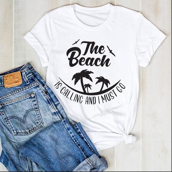 women lady beach vacay mode cute letter print ladies fashion summer t tee tshirt womens female shirt clothes graphic t shirt, White
women lady beach vacay mode cute letter print ladies fashion summer t tee tshirt womens female shirt clothes graphic t shirt, White