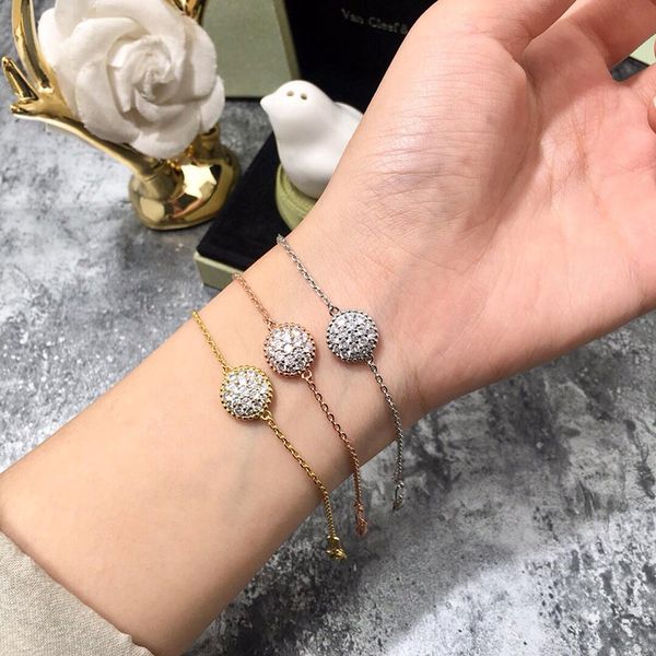 2019 new new fashion cubic zircon round bracelet for woman designer fashion brand designer jewelry for women, Black
2019 new new fashion cubic zircon round bracelet for woman designer fashion brand designer jewelry for women, Black