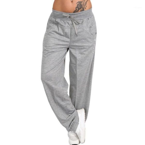 women's loose sport harem pants wide leg high waist lace up straight plus size sweatpants joggers trousers pantalon femme 20191, Black;white
women's loose sport harem pants wide leg high waist lace up straight plus size sweatpants joggers trousers pantalon femme 20191, Black;white