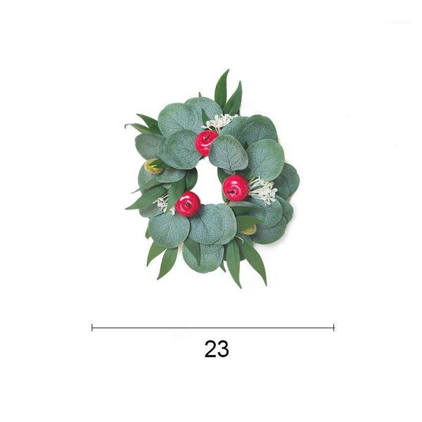 decorative flowers & wreaths artificial door knocker simulation eucalyptus leaves fruit wreath foam straw garland wedding decoration home pa
decorative flowers & wreaths artificial door knocker simulation eucalyptus leaves fruit wreath foam straw garland wedding decoration home pa