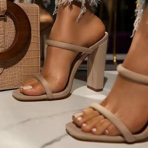 2021 new women sandals slippers women high heels square toe slide party shoes elegant ladies slippers party shoes1, Black
2021 new women sandals slippers women high heels square toe slide party shoes elegant ladies slippers party shoes1, Black