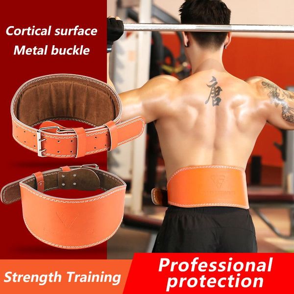 waist support 1 pcs fitness cowhide waistband protection belt weight lifting belts leather gym training back power, Black;gray
waist support 1 pcs fitness cowhide waistband protection belt weight lifting belts leather gym training back power, Black;gray