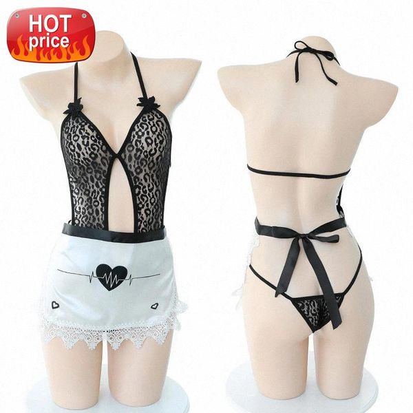 halloween costume for women cosplay lace maid lingerie sets perspective backless sleepwear open crotch bodysuit with apron #r28e, Black;white
halloween costume for women cosplay lace maid lingerie sets perspective backless sleepwear open crotch bodysuit with apron #r28e, Black;white