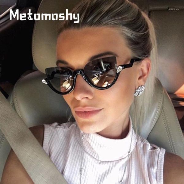 sunglasses metomoshy est semi-rimless women brand designer clear lens sun glasses for fashion shades vintage oculos1, White;black
sunglasses metomoshy est semi-rimless women brand designer clear lens sun glasses for fashion shades vintage oculos1, White;black