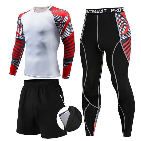 running sets men's thermal underwear compression sport suit sweat quick drying thermo men clothing, Black;blue
running sets men's thermal underwear compression sport suit sweat quick drying thermo men clothing, Black;blue
