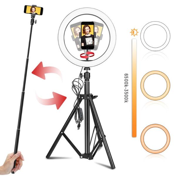 6/10/12 inch led ring light usb shooting lamp fill light 2in1 tripod stand selfie stick for live streaming/beauty makeup /tiktok
6/10/12 inch led ring light usb shooting lamp fill light 2in1 tripod stand selfie stick for live streaming/beauty makeup /tiktok