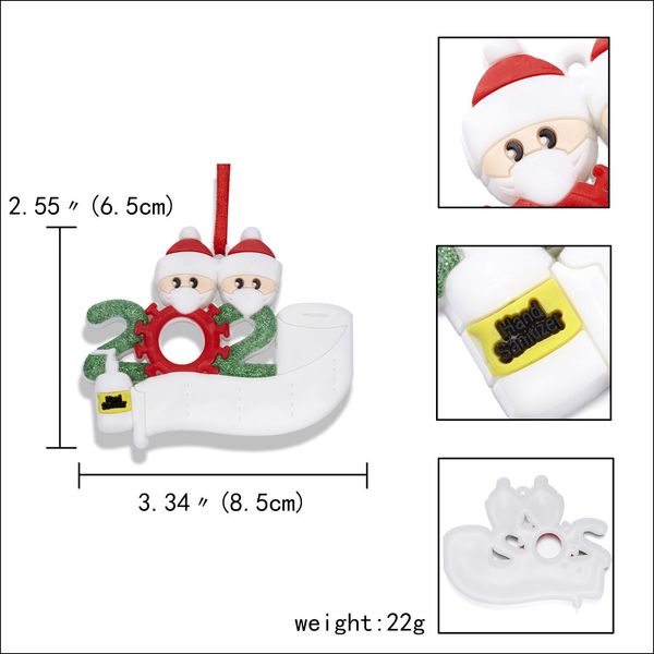 2020 diy christmas party личность орнамент санта-клаус висячие подвеска для рождественской елки ожерелье партии подарок для семьи jllhag hom, Gray
2020 diy christmas party личность орнамент санта-клаус висячие подвеска для рождественской елки ожерелье партии подарок для семьи jllhag hom, Gray