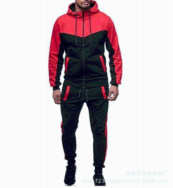 mens hooded tracksuits suits and color matching casual sports suit cardigan set fall winter 2021 men sweatshirt clothing 5 nbtm, Gray
mens hooded tracksuits suits and color matching casual sports suit cardigan set fall winter 2021 men sweatshirt clothing 5 nbtm, Gray