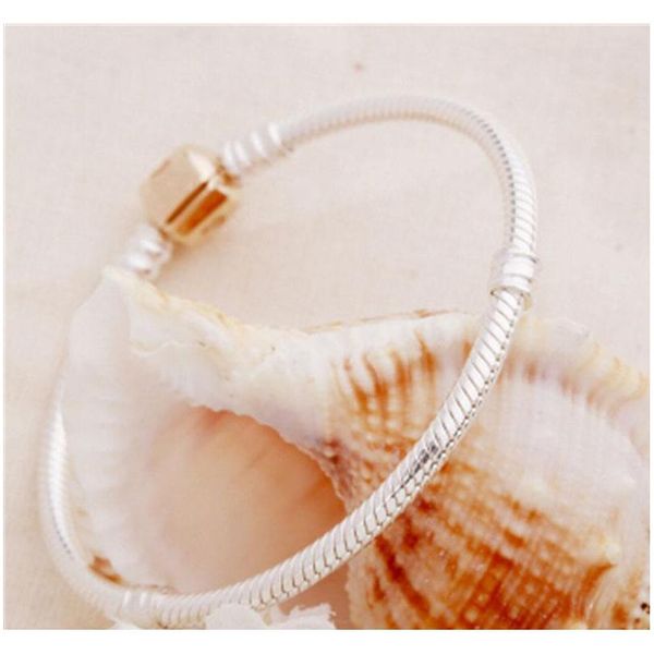 17-21cm brand women men chain bracelet silver charm rose gold bracelet bangle diy beads fit pandora brace sqclyk dh_seller2010, Golden;silver
17-21cm brand women men chain bracelet silver charm rose gold bracelet bangle diy beads fit pandora brace sqclyk dh_seller2010, Golden;silver