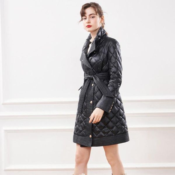 women's down & parkas fashion women's jacquard fabric fluffy coat female winter shiny golden buttons warm jacket with belt f24111, Black
women's down & parkas fashion women's jacquard fabric fluffy coat female winter shiny golden buttons warm jacket with belt f24111, Black