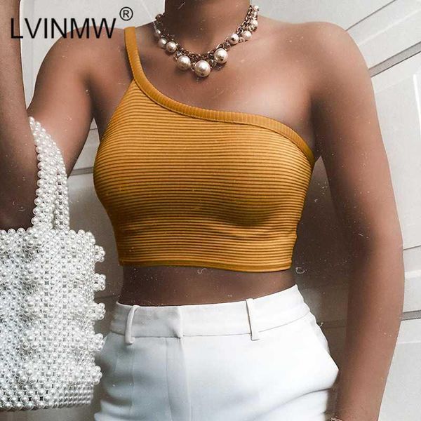lvinmw knitted solid color camisole 2020 summer women sleeveless one shoulder slim crop fashion streetwear camis1, White
lvinmw knitted solid color camisole 2020 summer women sleeveless one shoulder slim crop fashion streetwear camis1, White