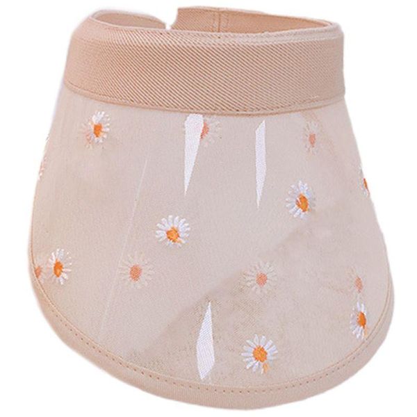 women girls summer empty sun visor cap daisy sunflower embroidery breathable mesh transparent wide brim sunscreen beach cap, Blue;gray
women girls summer empty sun visor cap daisy sunflower embroidery breathable mesh transparent wide brim sunscreen beach cap, Blue;gray