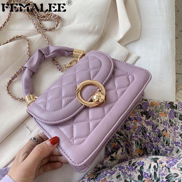 women designer diamond lattice handbags round lock chain shoulder bag classic thread messenger bags ladies small square purse
women designer diamond lattice handbags round lock chain shoulder bag classic thread messenger bags ladies small square purse