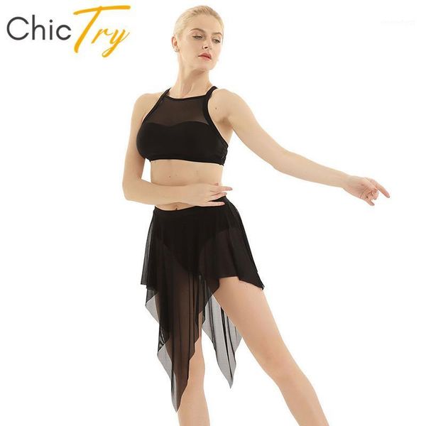 chictry sleeveless ballet dress gymnastics crop with mesh leotard skirt dancewear set women lyrical dance costumes1, Black;red
chictry sleeveless ballet dress gymnastics crop with mesh leotard skirt dancewear set women lyrical dance costumes1, Black;red