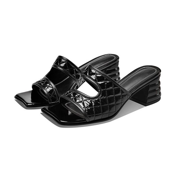 2021 new genuine leather roma women's sandals mark toe-square toe high heels party lady basic shoes 34-39 8z51, Black
2021 new genuine leather roma women's sandals mark toe-square toe high heels party lady basic shoes 34-39 8z51, Black