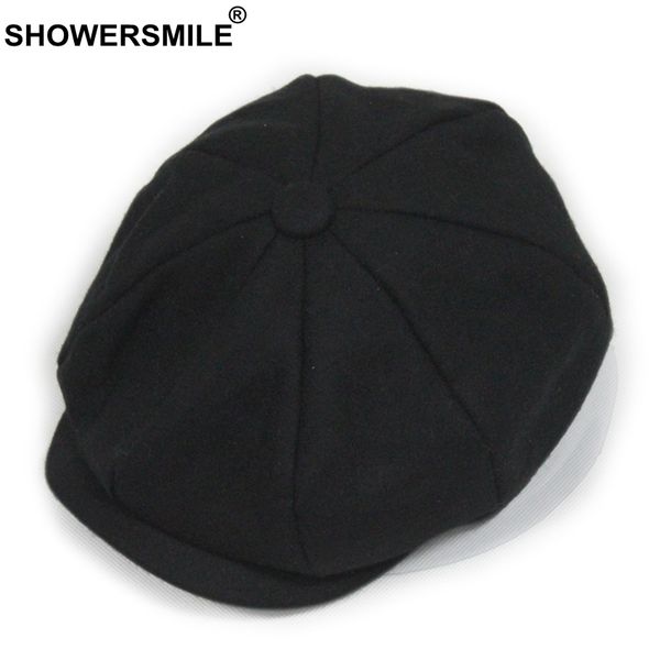 showersmile black grey wool hat man newsboy caps herringbone tweed warm winter octagonal hat male female gatsby retro flat caps t200104, Blue;gray
showersmile black grey wool hat man newsboy caps herringbone tweed warm winter octagonal hat male female gatsby retro flat caps t200104, Blue;gray