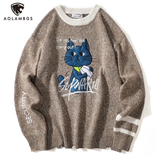 men's sweaters winter sweater warm women pullover cat knittwear letter knitted jumper christmas fashion mens clothes, White;black
men's sweaters winter sweater warm women pullover cat knittwear letter knitted jumper christmas fashion mens clothes, White;black