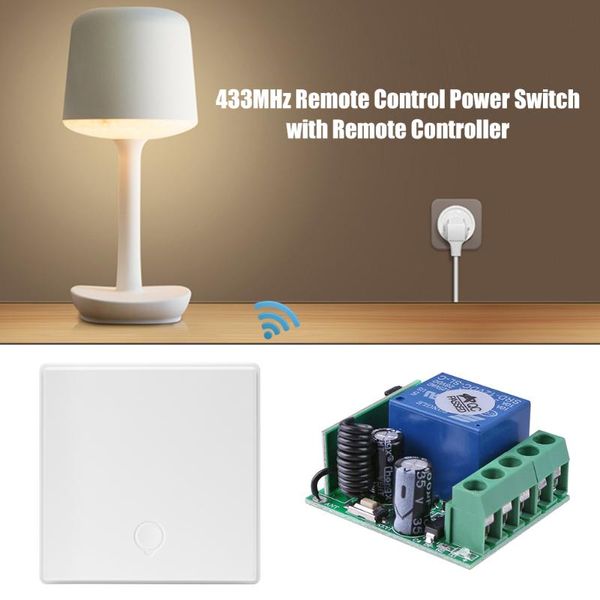practical 433mhz rf remote control switch multi-functional durable convenient receiver module + kinetic wall panel transmitter
practical 433mhz rf remote control switch multi-functional durable convenient receiver module + kinetic wall panel transmitter
