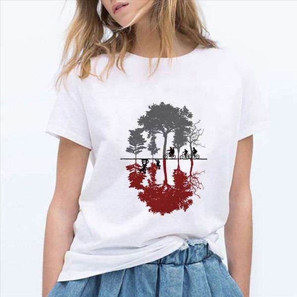 stranger things print t shirt women harajuku the world turned upside down tshirt short sleeve casual t shirt camiseta mujer, White
stranger things print t shirt women harajuku the world turned upside down tshirt short sleeve casual t shirt camiseta mujer, White