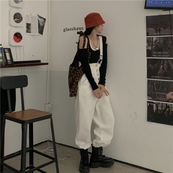 qvadq 2020 autumn suspender sling sling t-shirt slingkorean style trousers fake two-piece long sleeve t-shirt new mini-machineshoulder 23509, Gray
qvadq 2020 autumn suspender sling sling t-shirt slingkorean style trousers fake two-piece long sleeve t-shirt new mini-machineshoulder 23509, Gray