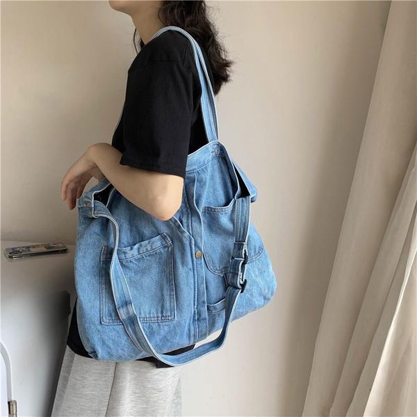 casual denim women shoulder bags designer blue jeans handbags lady large capacity shopper bag female canvan crossbody bag purses
casual denim women shoulder bags designer blue jeans handbags lady large capacity shopper bag female canvan crossbody bag purses