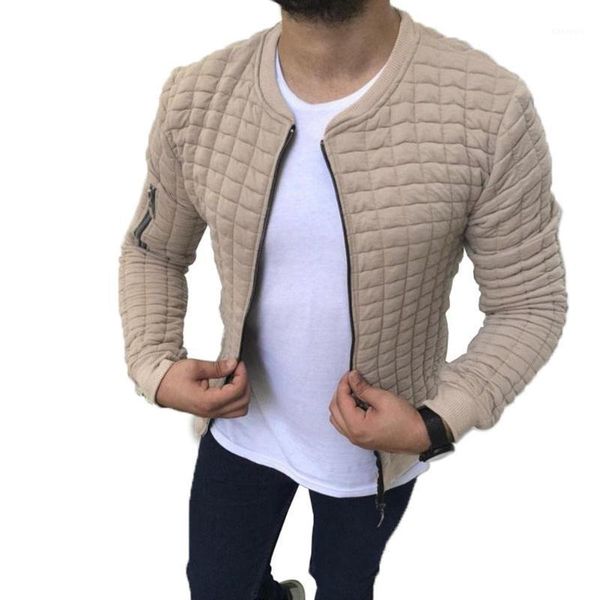 fashion men autumn round neck long sleeve slims fit zip jacket casual sports coat men's solid color zipper jacket1, Black;brown
fashion men autumn round neck long sleeve slims fit zip jacket casual sports coat men's solid color zipper jacket1, Black;brown