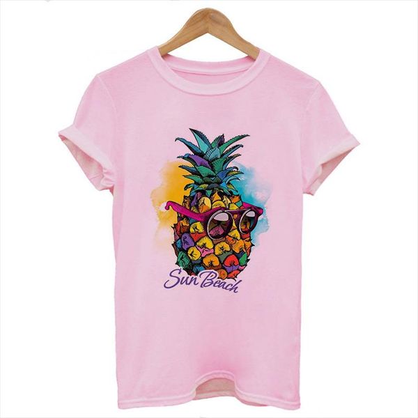 women clothes 2020 sun beach pineapple funny aesthetic printed tshirt women leisure short sleeve o neck t shirt fruit t shirt, White
women clothes 2020 sun beach pineapple funny aesthetic printed tshirt women leisure short sleeve o neck t shirt fruit t shirt, White